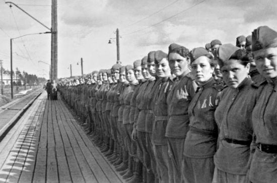 Фото военных лет. Девушки. 1941-1945 гг